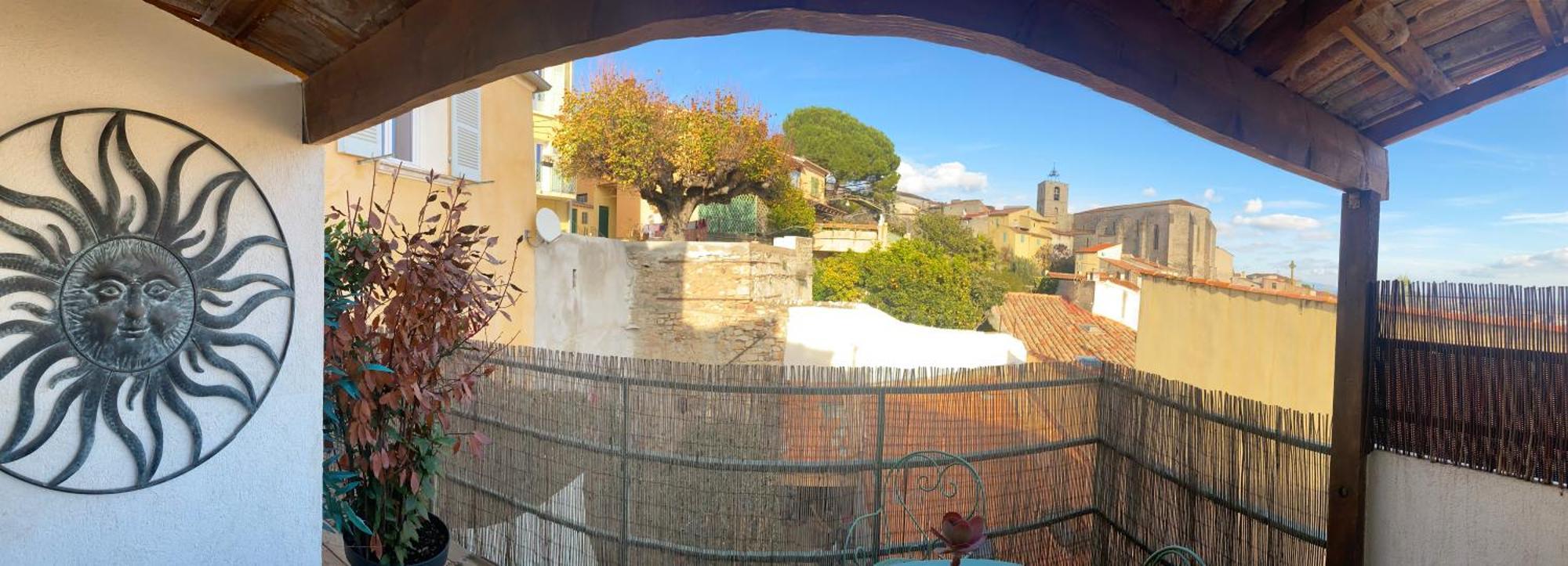 Spacieux Duplex, Vue Mer Et Belle Terrasse Hyères Exterior foto